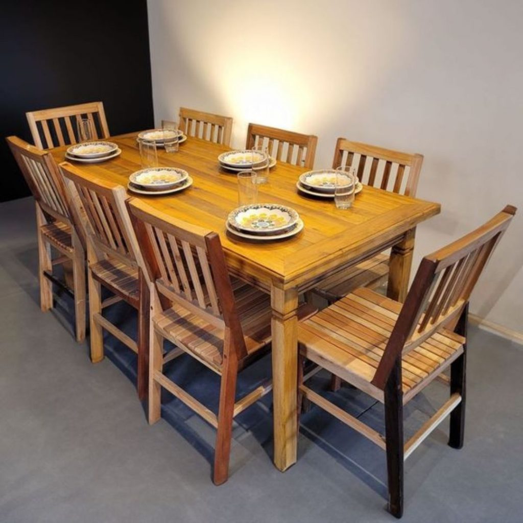 Mesa de Jantar Premium Natural 1,80x0,80m
