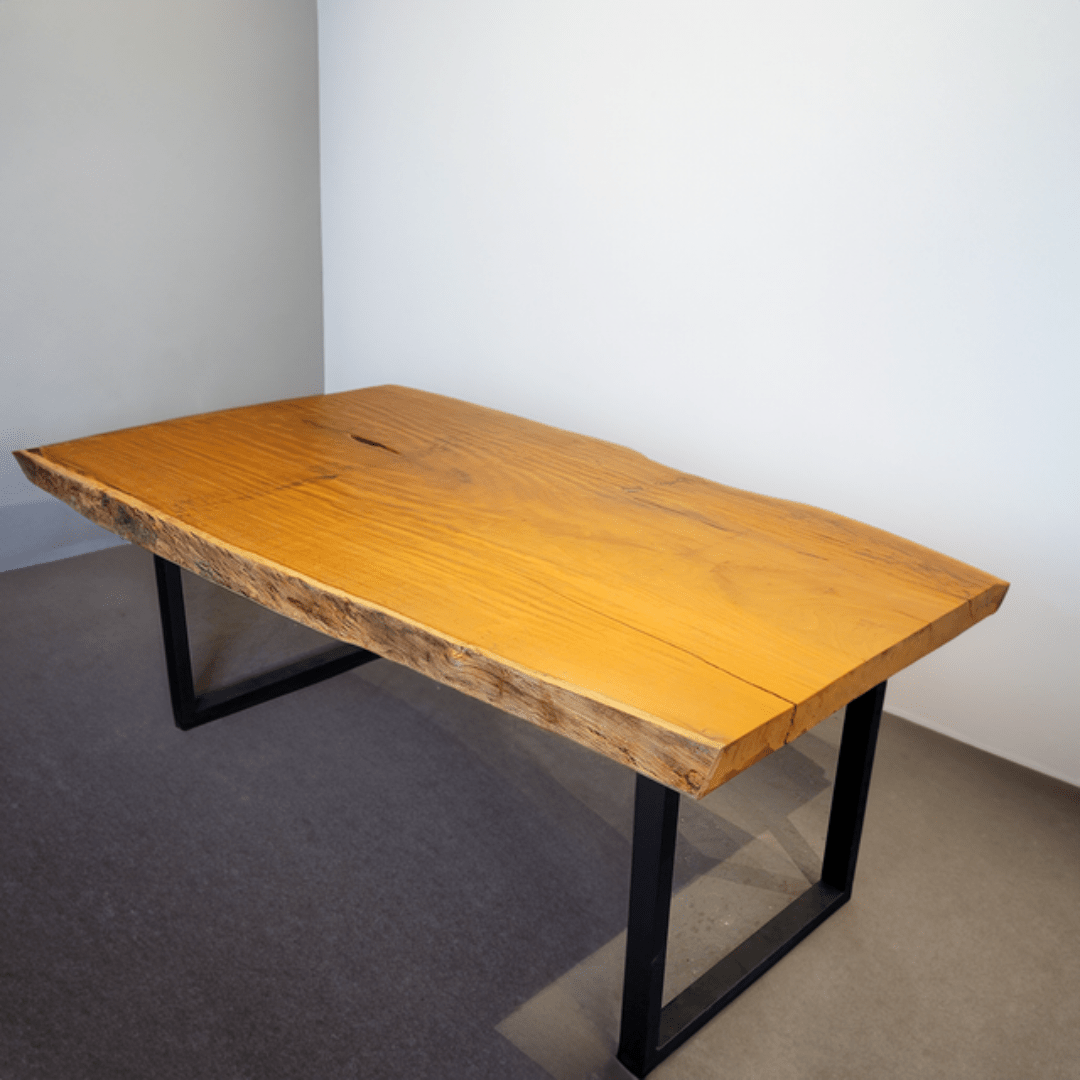 MESA DE JANTAR BORDA NATURAL