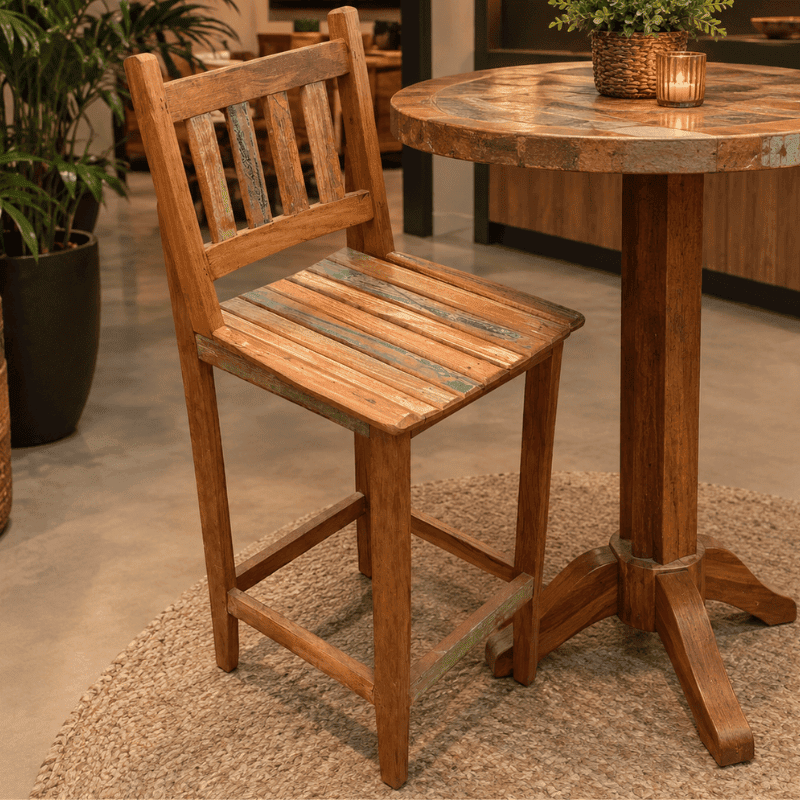 BANQUETA ALTA AR COLOR - DE 579,00 POR 382,00 - SKU 127097