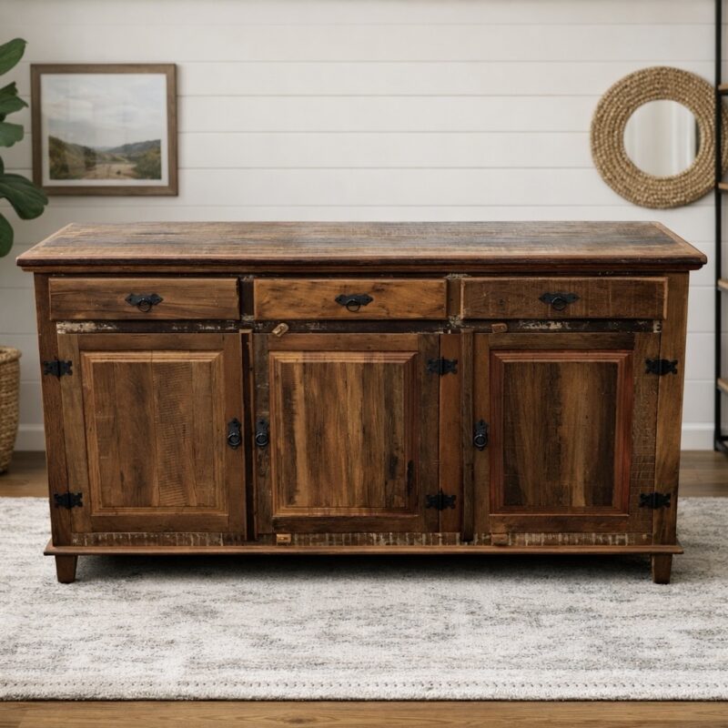 BUFFET ARCAZ MISTO 3 PORTAS E 3 GAVETAS 1,50m - DE 2.949,00 - POR 1.939,00- OU 12x 193,90 - SKU 127322