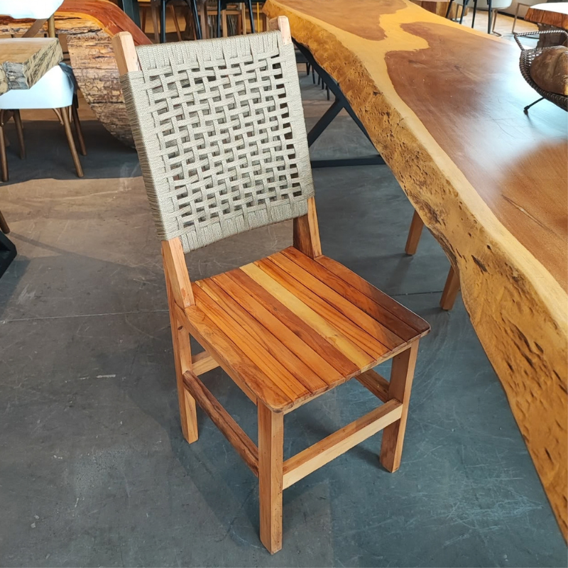 CADEIRA AR COM CORDA ENCOSTO RAMI - DE 605,29 POR 424,00 - SKU 126225